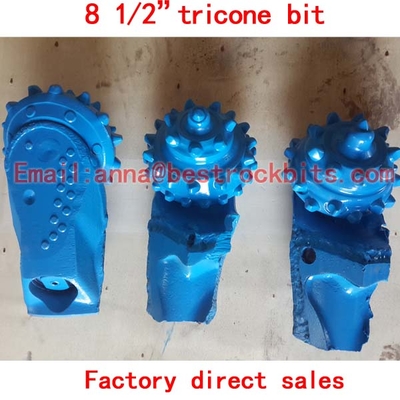 China 8 1/2&amp;quot;tricone bit cutter/tricone bit palm for piling projects supplier