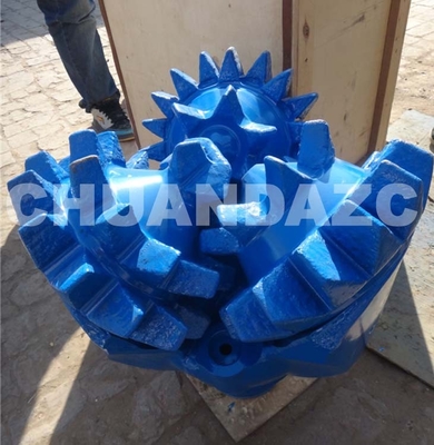 China 15 1/2inch steel tooth bit /milled tooth tricone drill head/swivel drill wells steel tooth tricone bit drilling supplier