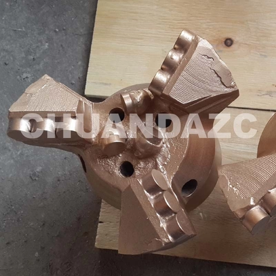 China 3 drag drill bit 132mm pdc cutter for oil well drilling bits  Mining, Geothermal in sale supplier