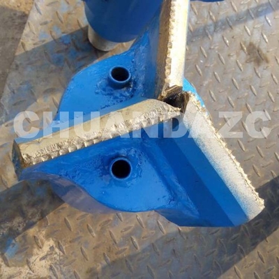 China 3 blades step drag bits/Drilling drag bit/ Chevron drill bit/API 3&quot;-26&quot;Wings Step Drag Bits/Alloy Steel Drag Bit supplier