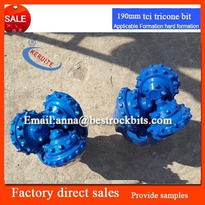 190mm  insert button tricone bits for water well works in rock and sand quote supplier
