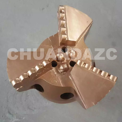 Hot sale hard rock mining 190mm PDC drill bit/ blade drill bit/ drag drill bit supplier