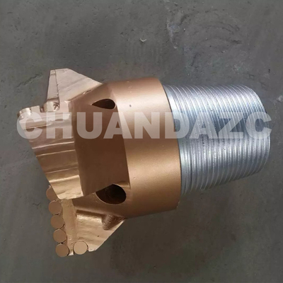 Hot sale hard rock mining 190mm PDC drill bit/ blade drill bit/ drag drill bit supplier