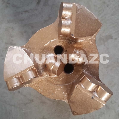 3 drag drill bit 98mmPDC Drag Bit(Blade Bit)/ 3 Wings Drag Drill  for oil well drilling bits  Mining, Geothermal in sale supplier